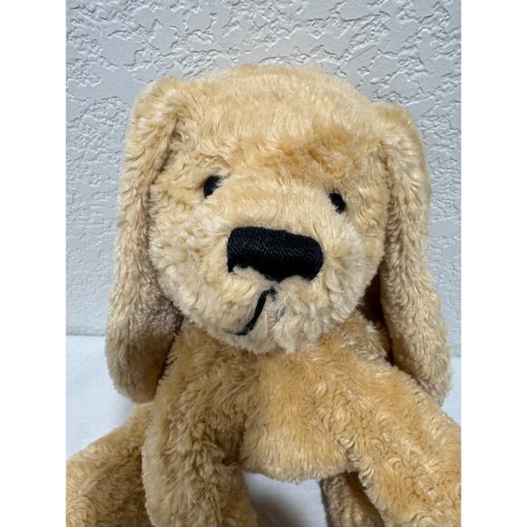 Vintage GUND Golden Retriever Stuffed Plush Animal Weighted Floppy 14" Lovey - Picture 8 of 8